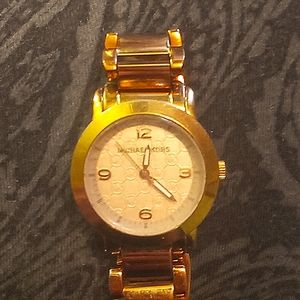 Michael Kors women's rose gold watch